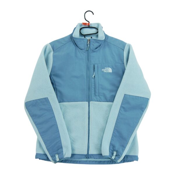 Veste polaires femme manches longues bleu clair The North Face Col Montant QWE2192