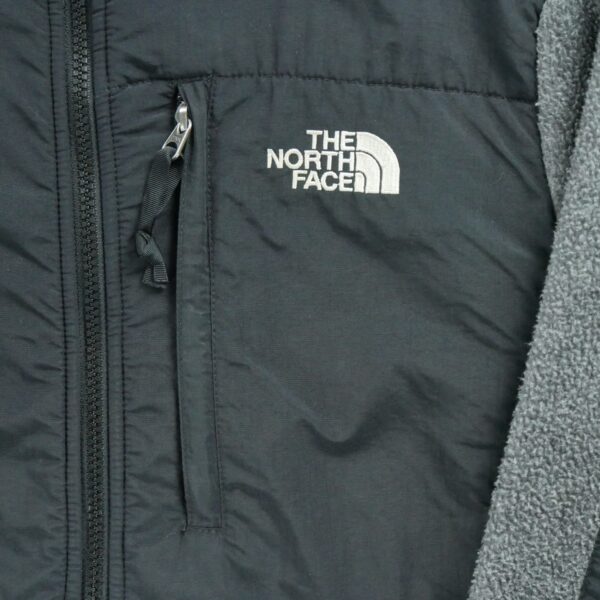 Veste polaires femme manches longues gris The North Face Col Montant QWE1233