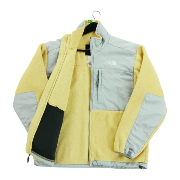 Veste polaires femme manches longues jaune The North Face Col Montant QWE0176