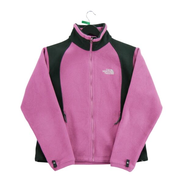 Veste polaires femme manches longues rose The North Face Col Montant QWE0133