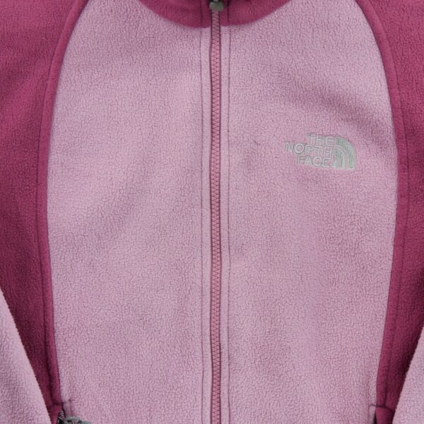 Veste polaires femme manches longues rose The North Face Col Montant QWE0183