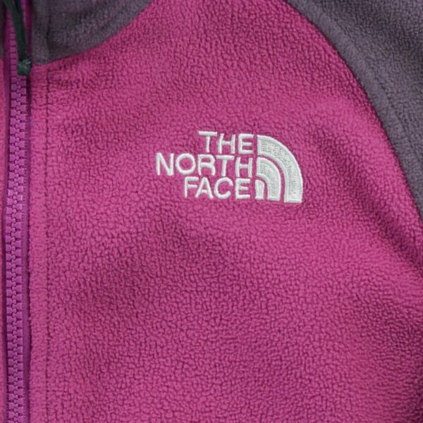 Veste polaires femme manches longues rose The North Face Col Montant QWE1241