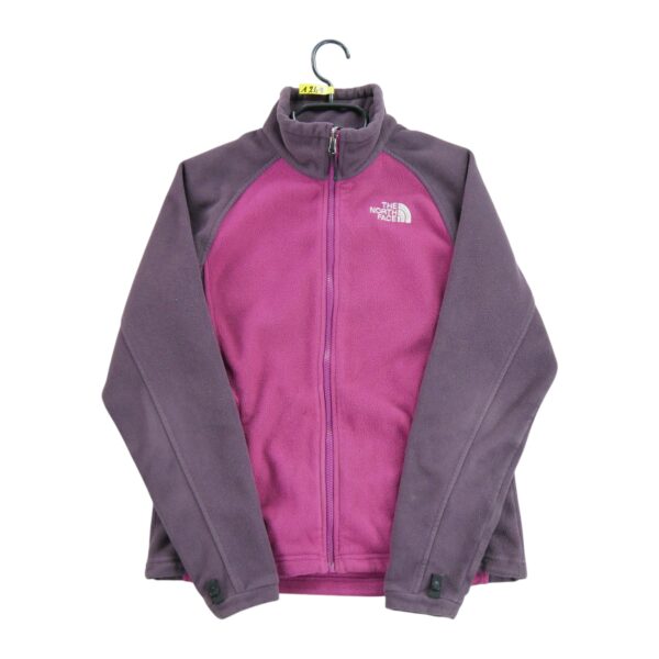 Veste polaires femme manches longues rose The North Face Col Montant QWE1241