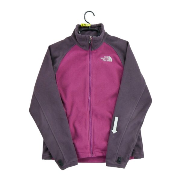 Veste polaires femme manches longues rose The North Face Col Montant QWE1241