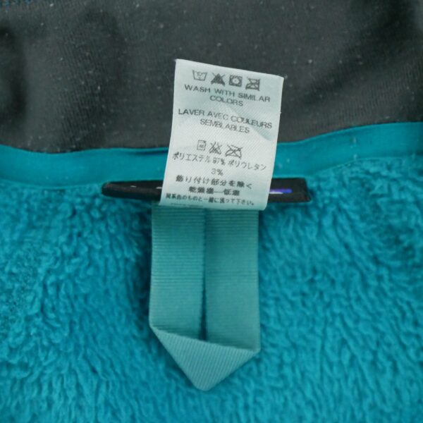 Veste polaires femme manches longues turquoise Patagonia Col Montant QWE2269