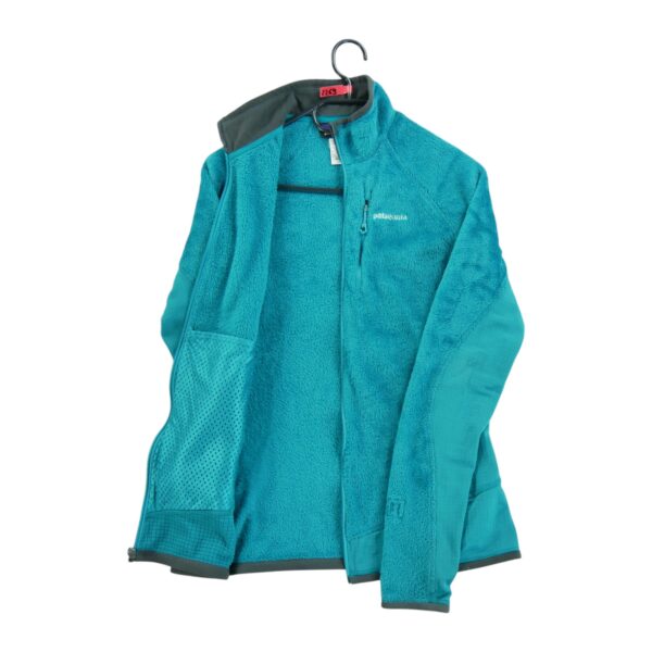 Veste polaires femme manches longues turquoise Patagonia Col Montant QWE2269