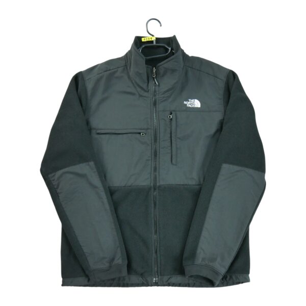 Veste polaires homme manches longues noir The North Face Col Montant QWE1251