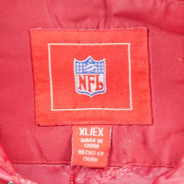 Blouson homme manches longues rouge NFL Equipe San Francisco 49ers QWE2185