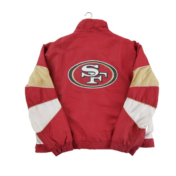 Blouson homme manches longues rouge NFL Equipe San Francisco 49ers QWE2185