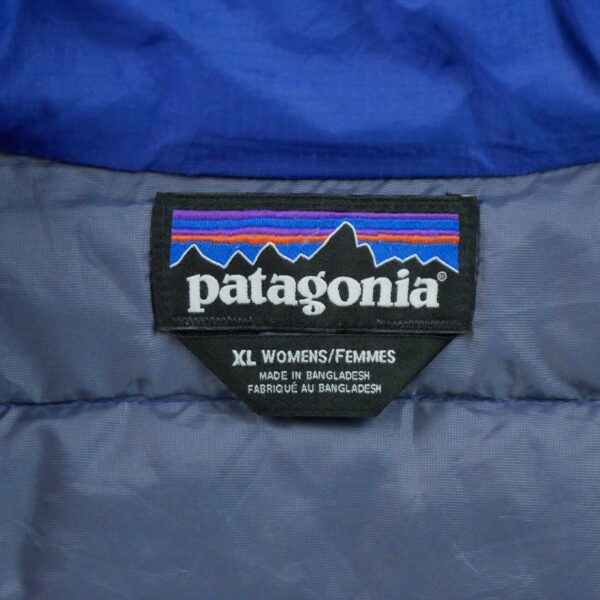 Doudoune femme manches longues violet Patagonia Col Montant QWE2128