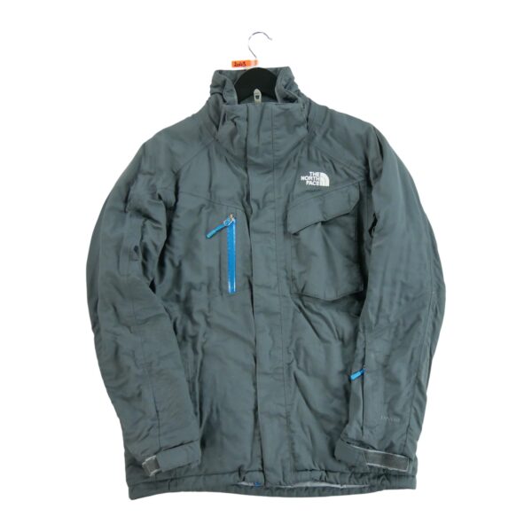 Doudoune homme manches longues gris The North Face Col Montant QWE2043