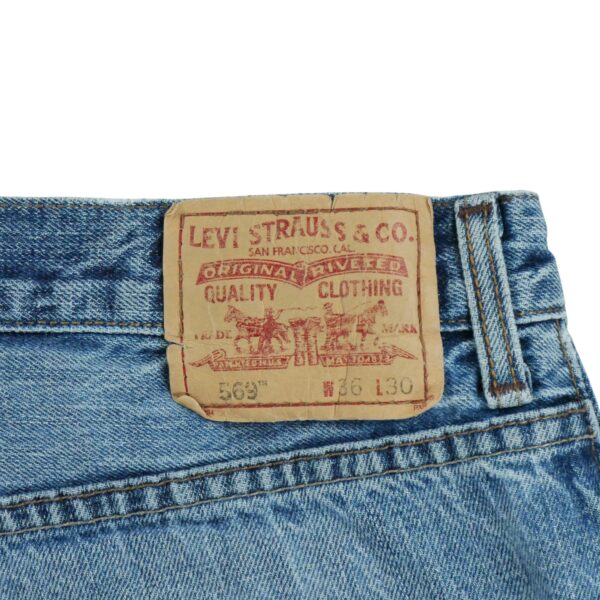 Jean coupe large homme bleu clair Levi Strauss QWE3788