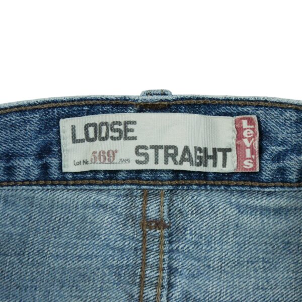 Jean coupe large homme bleu clair Levi Strauss QWE3788