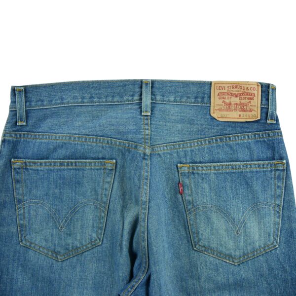 Jean coupe large homme bleu clair Levi Strauss QWE3861