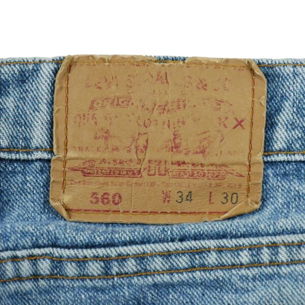 Jean coupe large homme bleu Levi Strauss 560 QWE3863