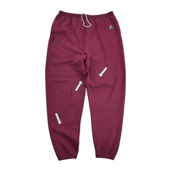 Jogging homme bordeaux Starter QWE2028