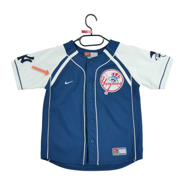 Maillot manches courtes enfant marine Nike Equipe New York Yankees QWE2285