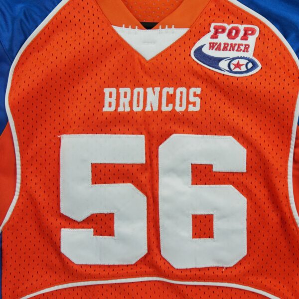 Maillot manches courtes enfant orange NFL Equipe Denver Broncos QWE2108