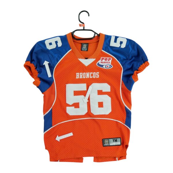 Maillot manches courtes enfant orange NFL Equipe Denver Broncos QWE2108