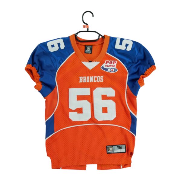 Maillot manches courtes enfant orange NFL Equipe Denver Broncos QWE2108