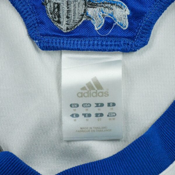 Maillot sans manches homme blanc Adidas QWE2212