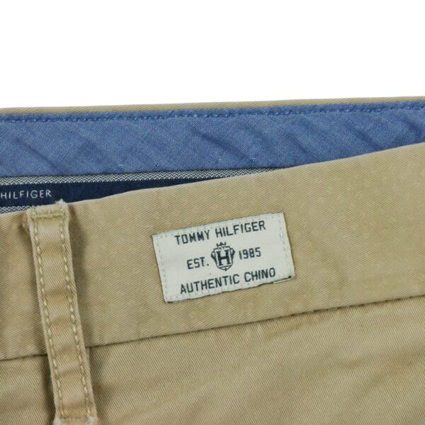 Pantalon slim homme beige Tommy Hilfiger QWE1384