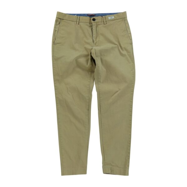 Pantalon slim homme beige Tommy Hilfiger QWE1384