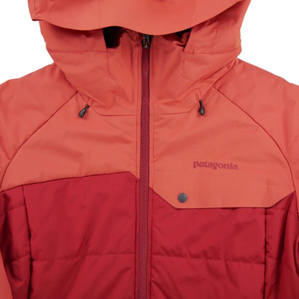 Parka femme manches longues orange Patagonia Col Montant QWE1355