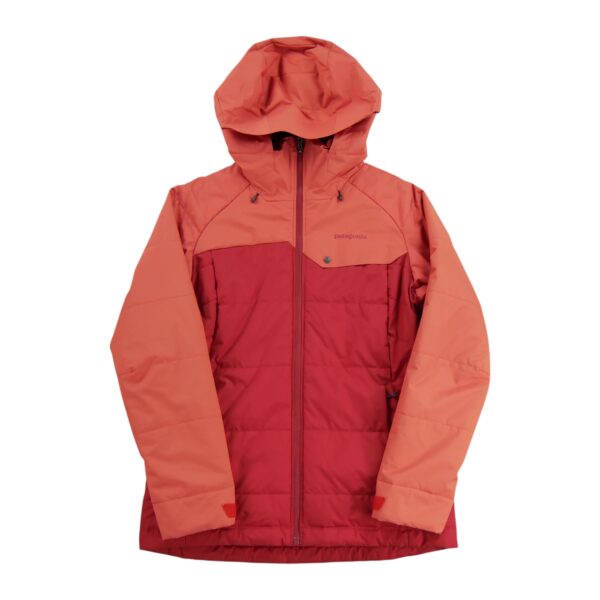 Parka femme manches longues orange Patagonia Col Montant QWE1355