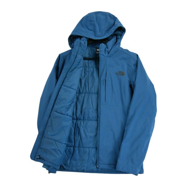 Parka homme manches longues bleu The North Face WindWall Col Montant QWE1052