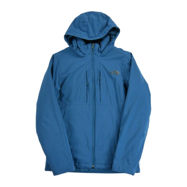 Parka homme manches longues bleu The North Face WindWall Col Montant QWE1052