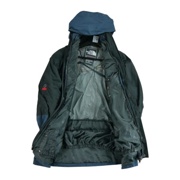 Parka homme manches longues marine The North Face Col Montant QWE1001