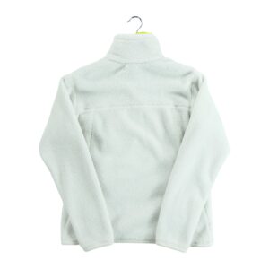 Pull polaires femme manches longues blanc Patagonia Col Montant QWE1146