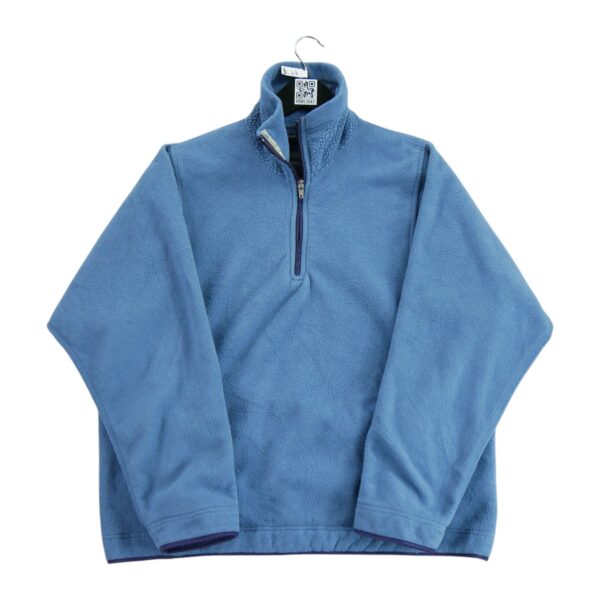 Pull polaires homme manches longues bleu Patagonia Col Montant QWE3647