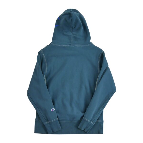 Sweat a capuche femme manches longues bleu Champion Col Rond QWE1186