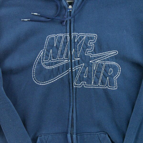 Sweat a capuche homme manches longues marine Nike Col Rond QWE2207