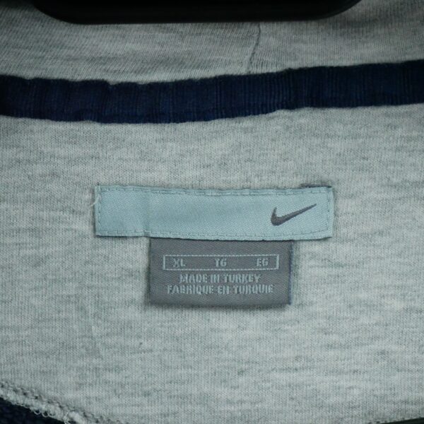 Sweat a capuche homme manches longues marine Nike Col Rond QWE2207