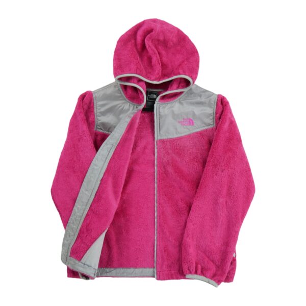 Veste polaires enfant manches longues rose The North Face Col Rond QWE0324