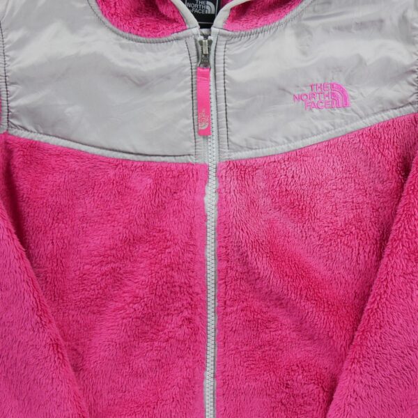 Veste polaires enfant manches longues rose The North Face Col Rond QWE0324