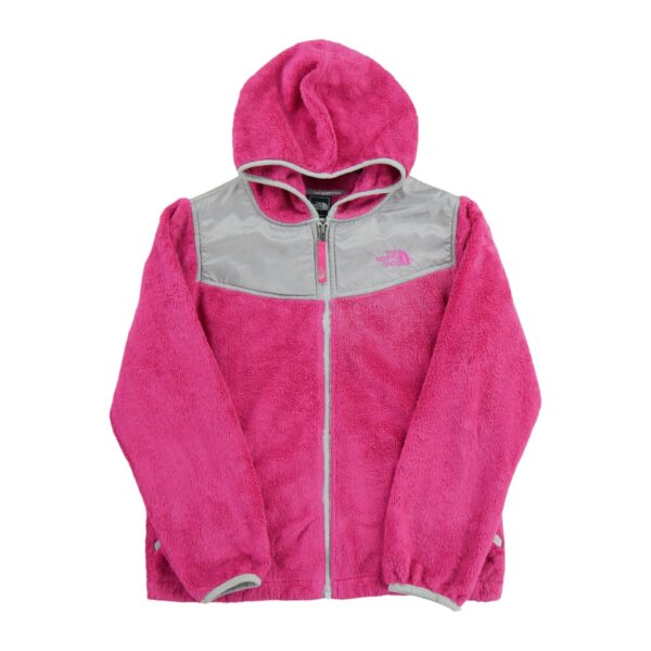 Veste polaires enfant manches longues rose The North Face Col Rond QWE0324