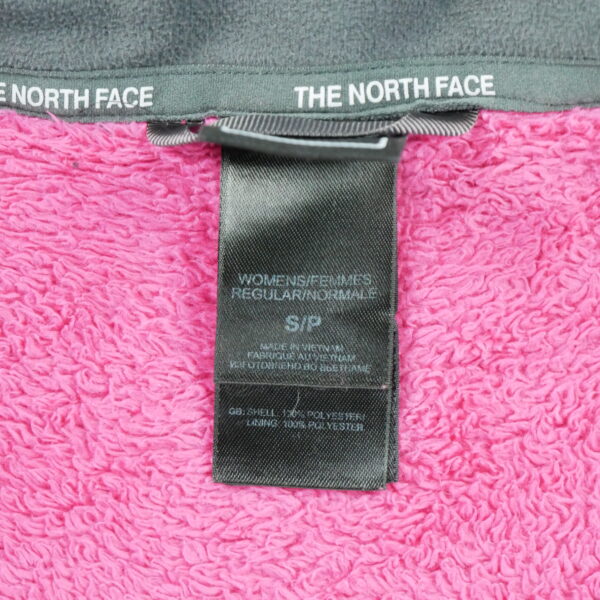 Veste polaires femme manches longues rose The North Face Col Montant QWE0082