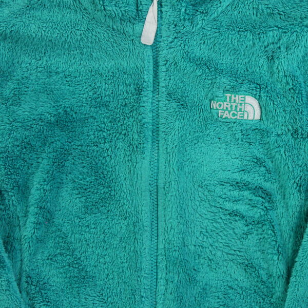 Veste polaires femme manches longues turquoise The North Face Col Montant QWE0297