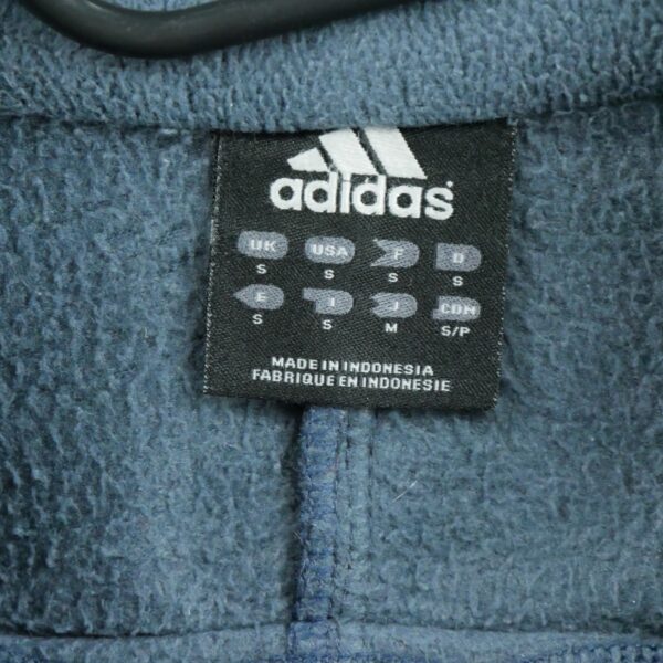 Veste polaires homme manches longues gris Adidas Col Montant QWE2186