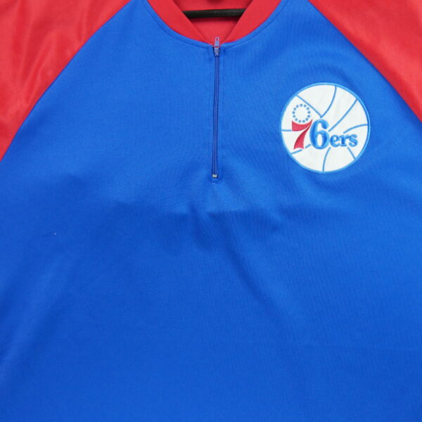 Maillot manches courtes homme rouge Majestic Equipe Philadelphie 76ers Sixers