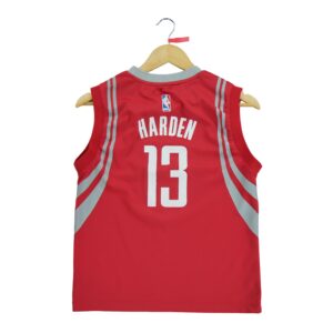 Maillot sans manches enfant rouge Adidas Equipe Houston Rockets