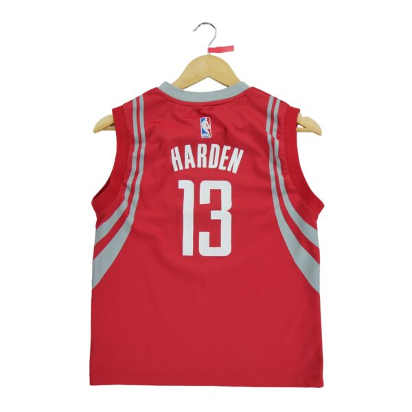 Maillot sans manches enfant rouge Adidas Equipe Houston Rockets