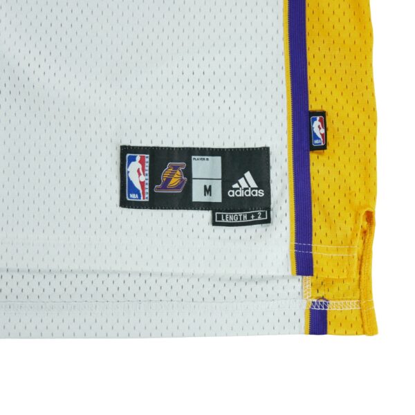 Maillot sans manches homme blanc Adidas Equipe Los Angeles Lakers