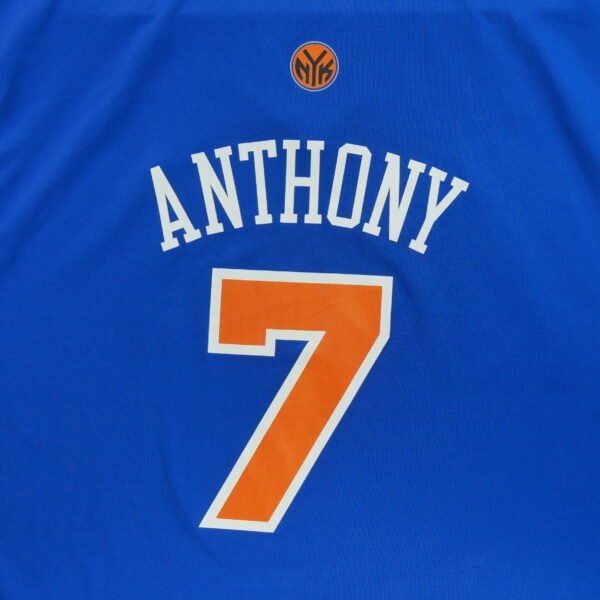 Maillot sans manches homme bleu Adidas Equipe New York Knicks QWE0519