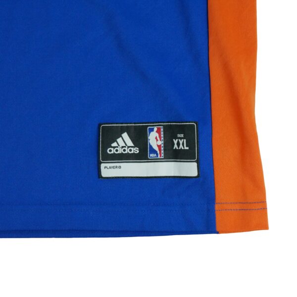 Maillot sans manches homme bleu Adidas Equipe New York Knicks QWE0519