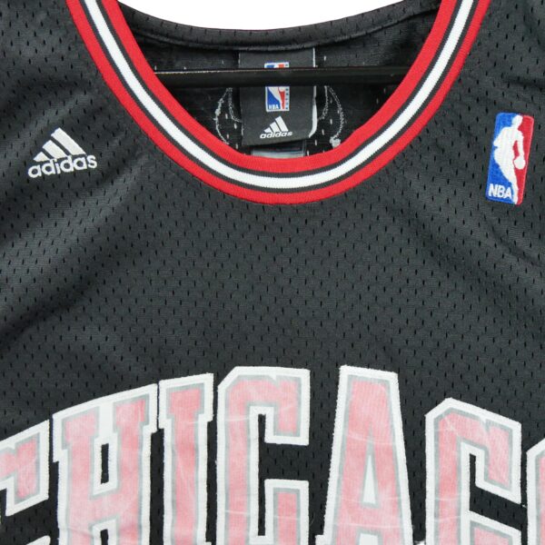 Maillot sans manches homme noir Adidas Equipe Chicago Bulls QWE0498